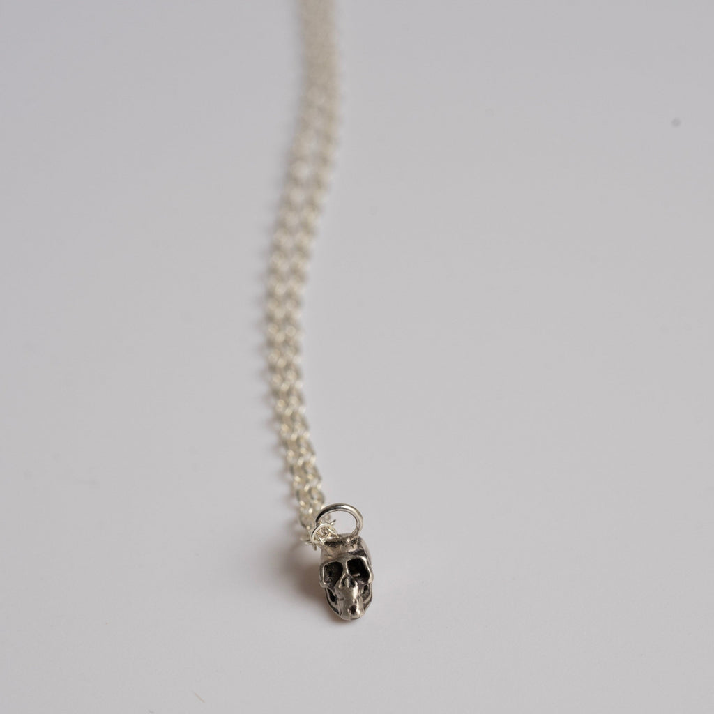Petite Skull Necklace - Choose Your Metal
