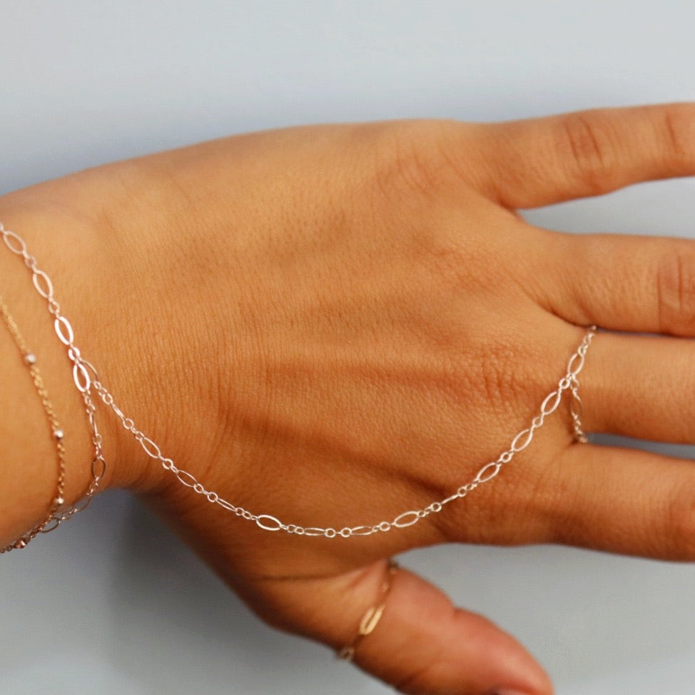 Hand chain - choose your metal and chain
