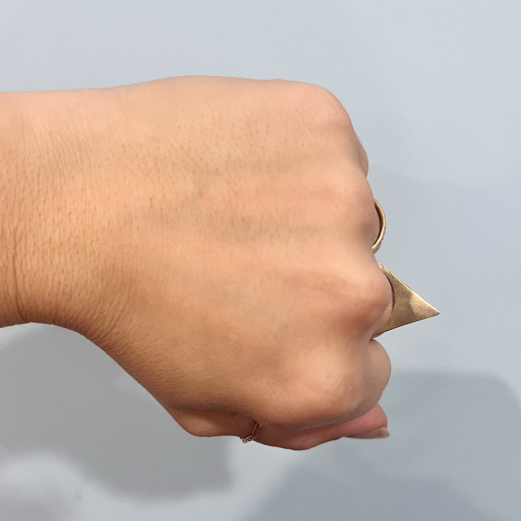 Spike Point Ring - choose Your Metal
