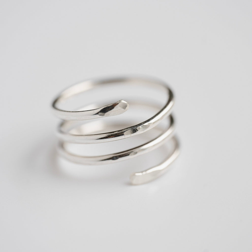 Spiral Ring in Sterling Silver