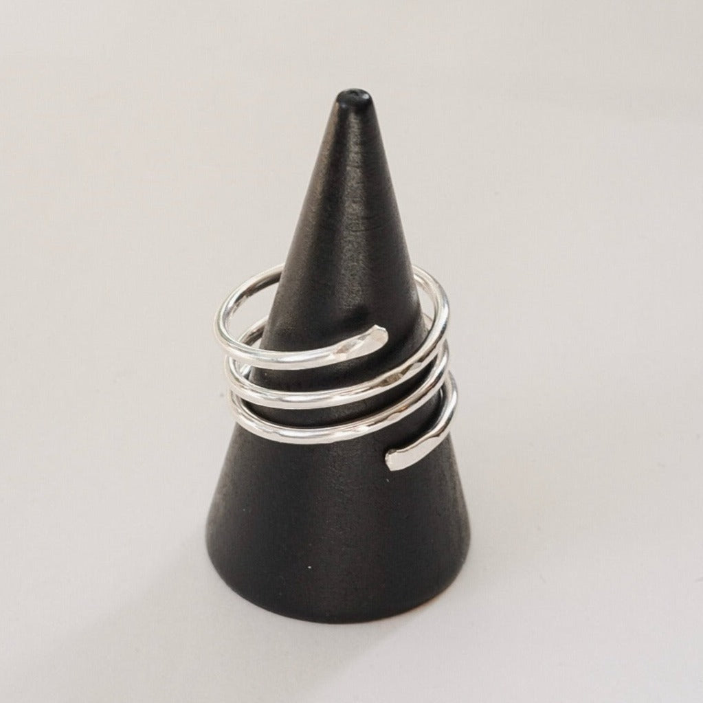 Spiral Ring in Sterling Silver