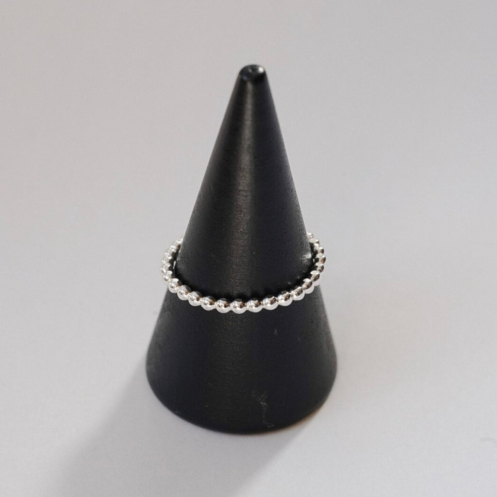 Small Ball Stacking Ring in Sterling Silver