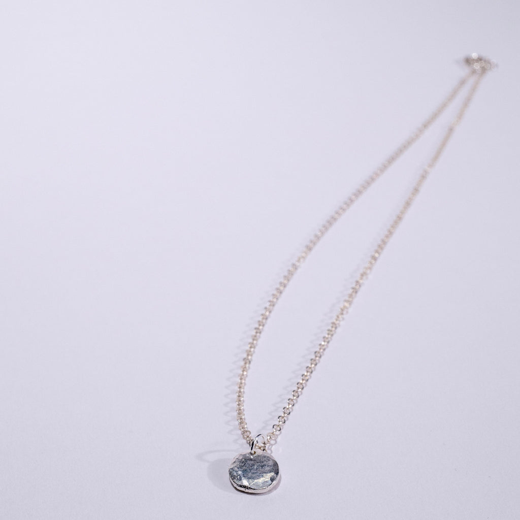 Recycled Pebble Necklace - Choose Your Metal / Ready to Ship