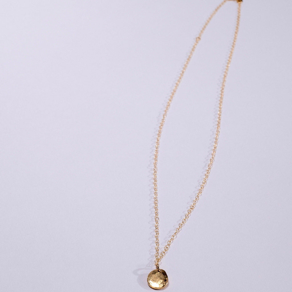Recycled Pebble Necklace - Choose Your Metal / Ready to Ship