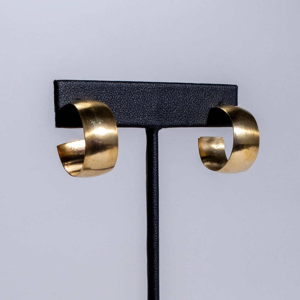 Extra Chunky Hoop Earrings in Sterling Silver