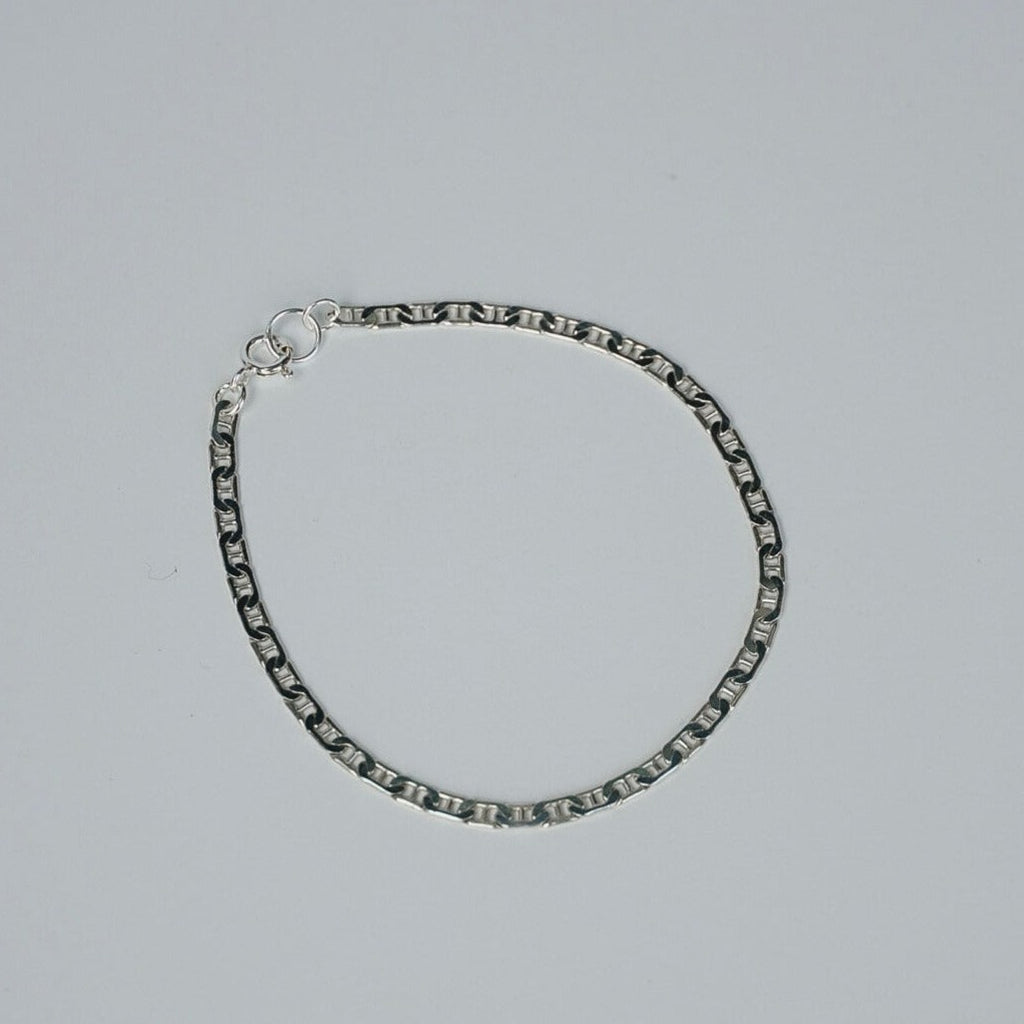 DNA Layering Chain Bracelet in Sterling Silver