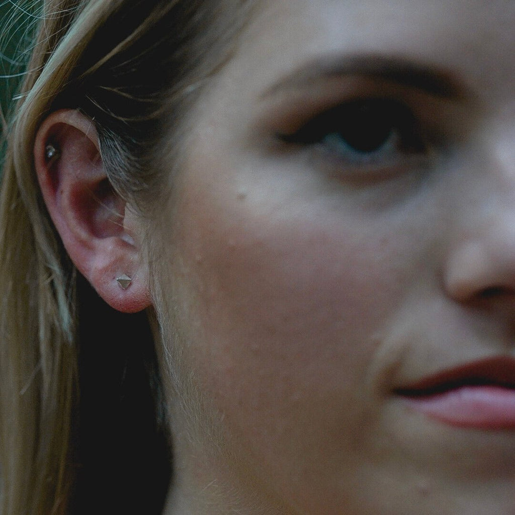 Petite Spike Stud Earrings / Ready to ship