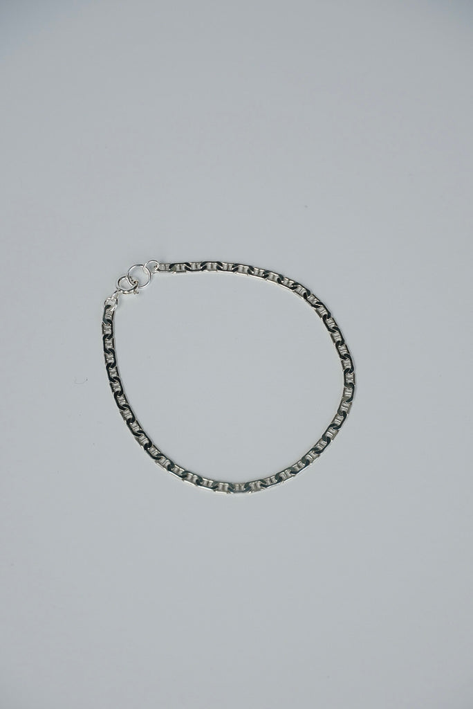 DNA Layering Chain Bracelet in Sterling Silver